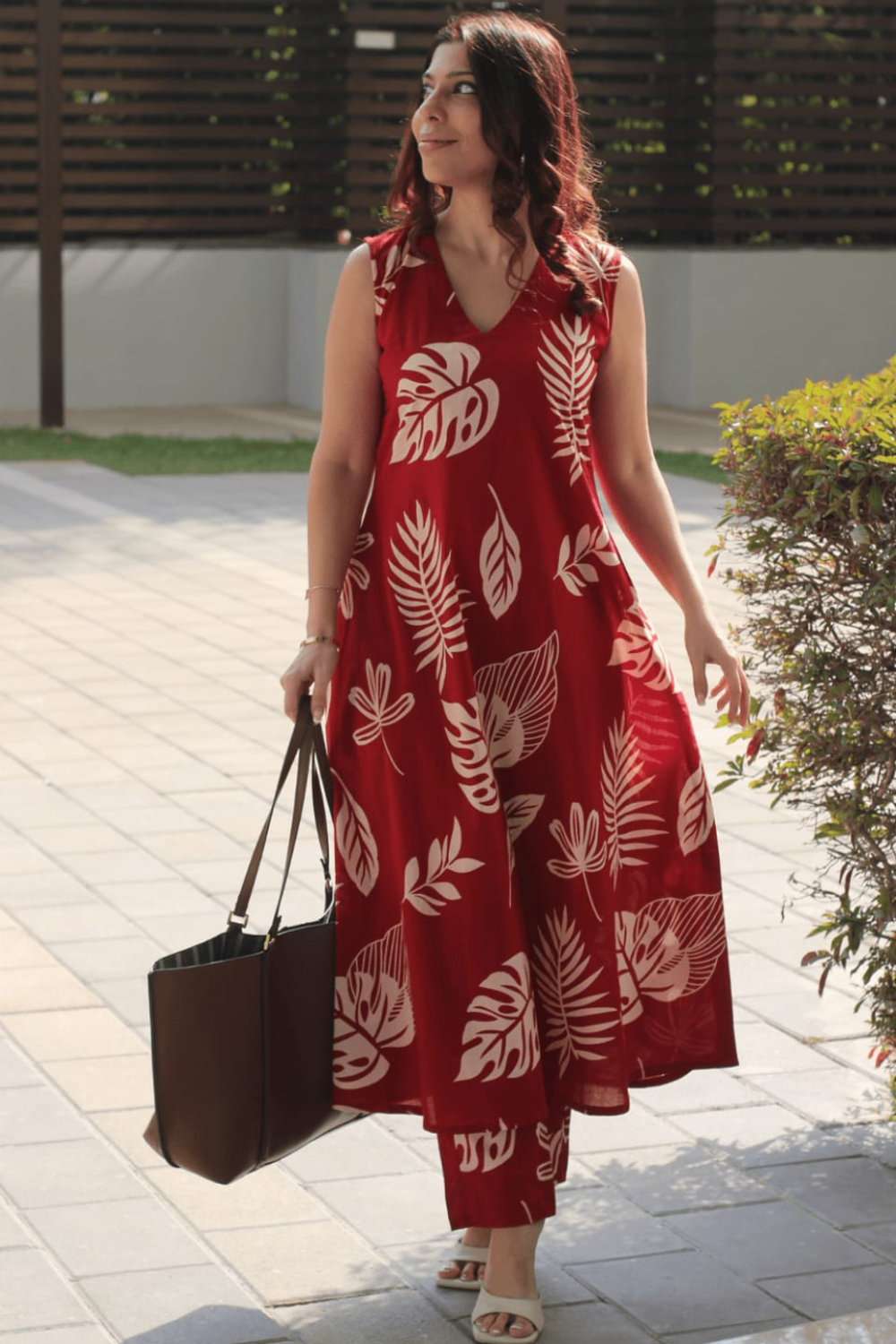 Tharvi Tropical Breeze Co-ord Set Tharvi Tropical Breeze Co-ord Set