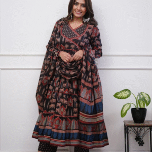 Home Tharvi Rustic Heritage Anarkali Suit