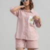 Women's Co-ord Set 2 Piece with Beautiful Handmade Crochet Pocket by Tharvi