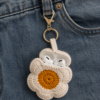 Tharvi Daisy Bloom Crochet Earbud Cover