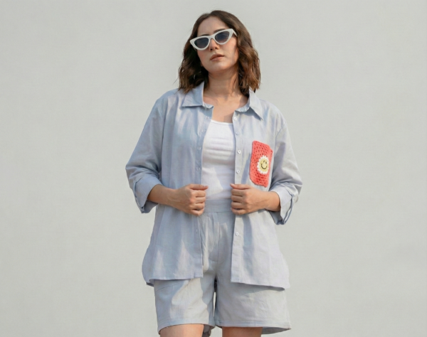 Women's Linen Co-ord Set